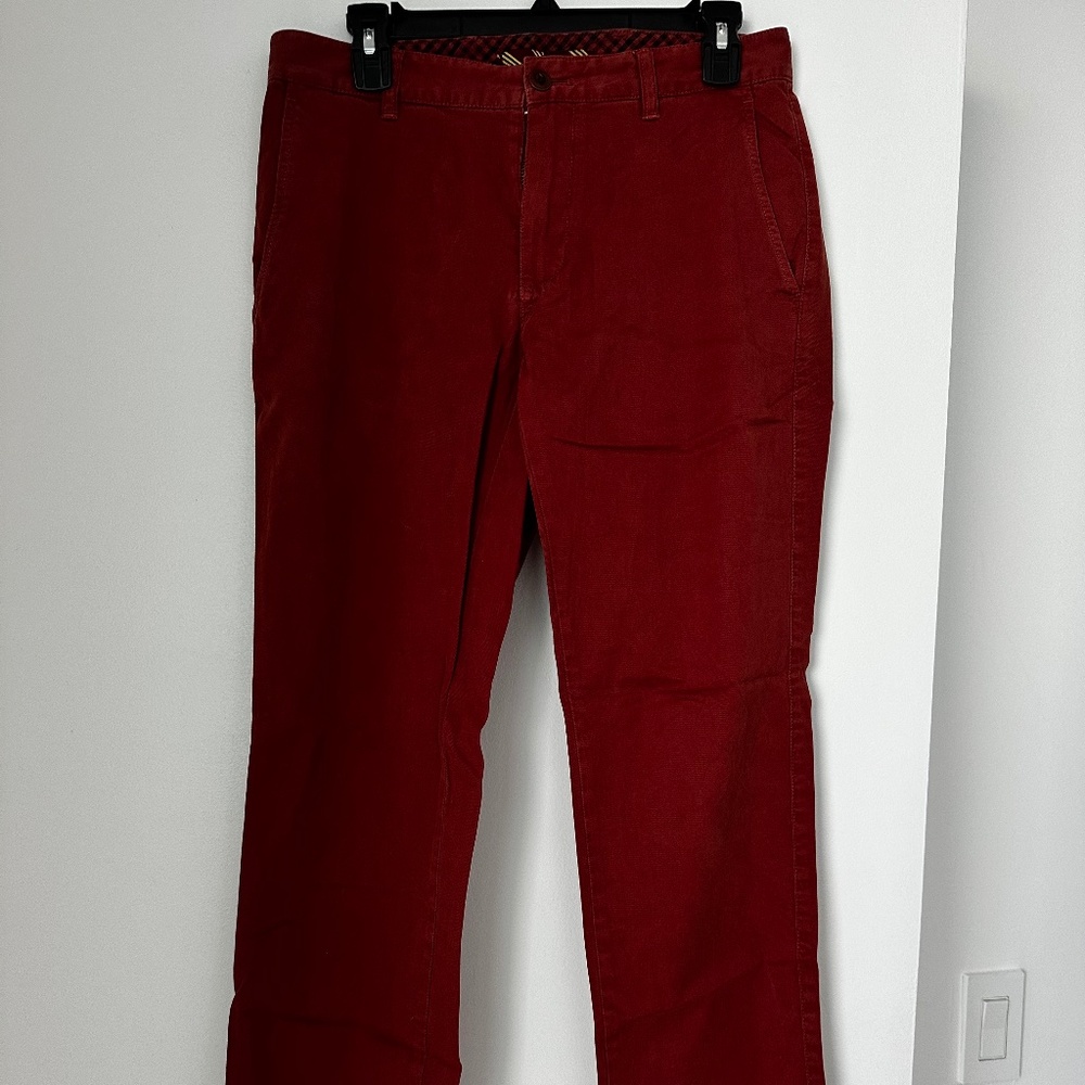 Brooks Brothers Red Chinos 31/30